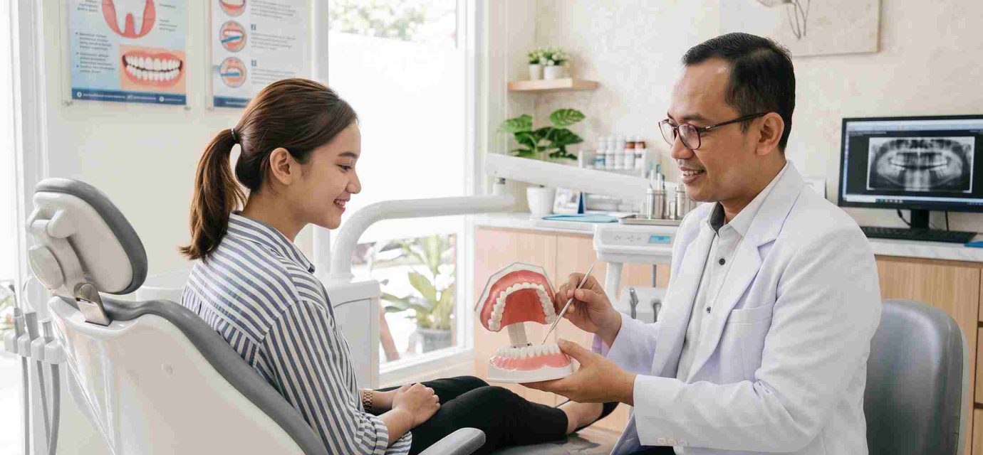 rekomendasi klinik gigi cisauk