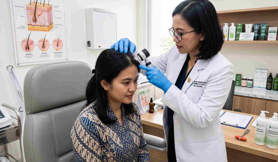rekomendasi klinik rambut tebet