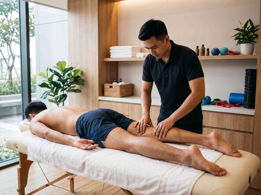 rekomendasi tempat sport massage dekat PIK