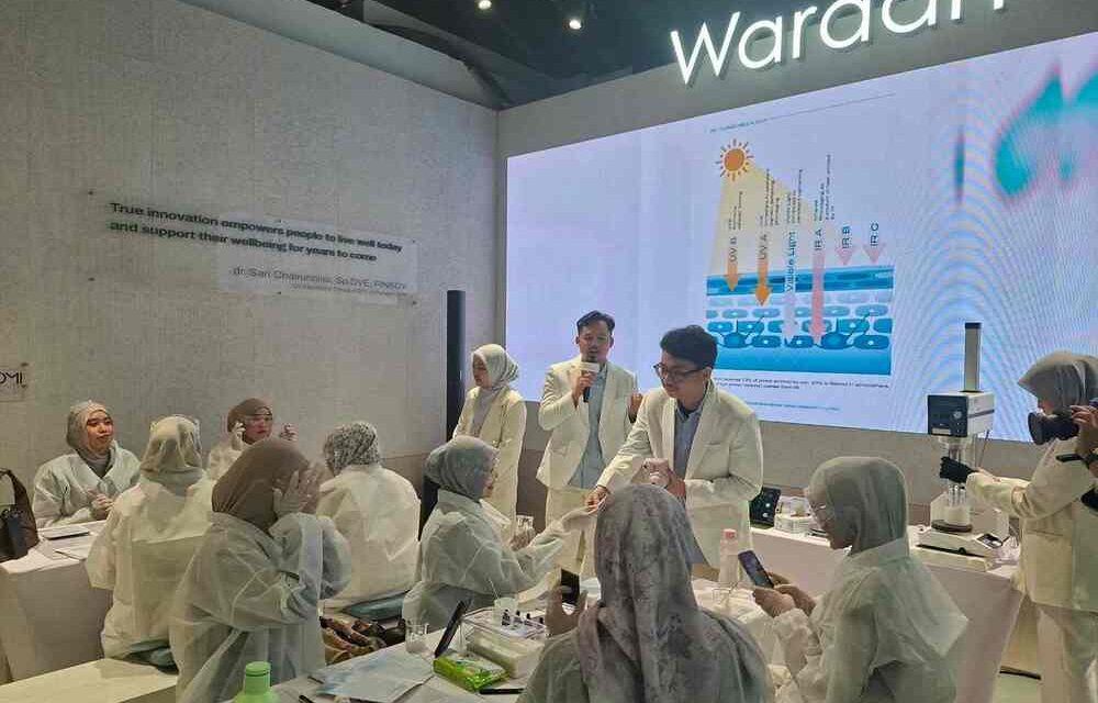 Event Wardah Skinverse Skin Longevity clinic activity